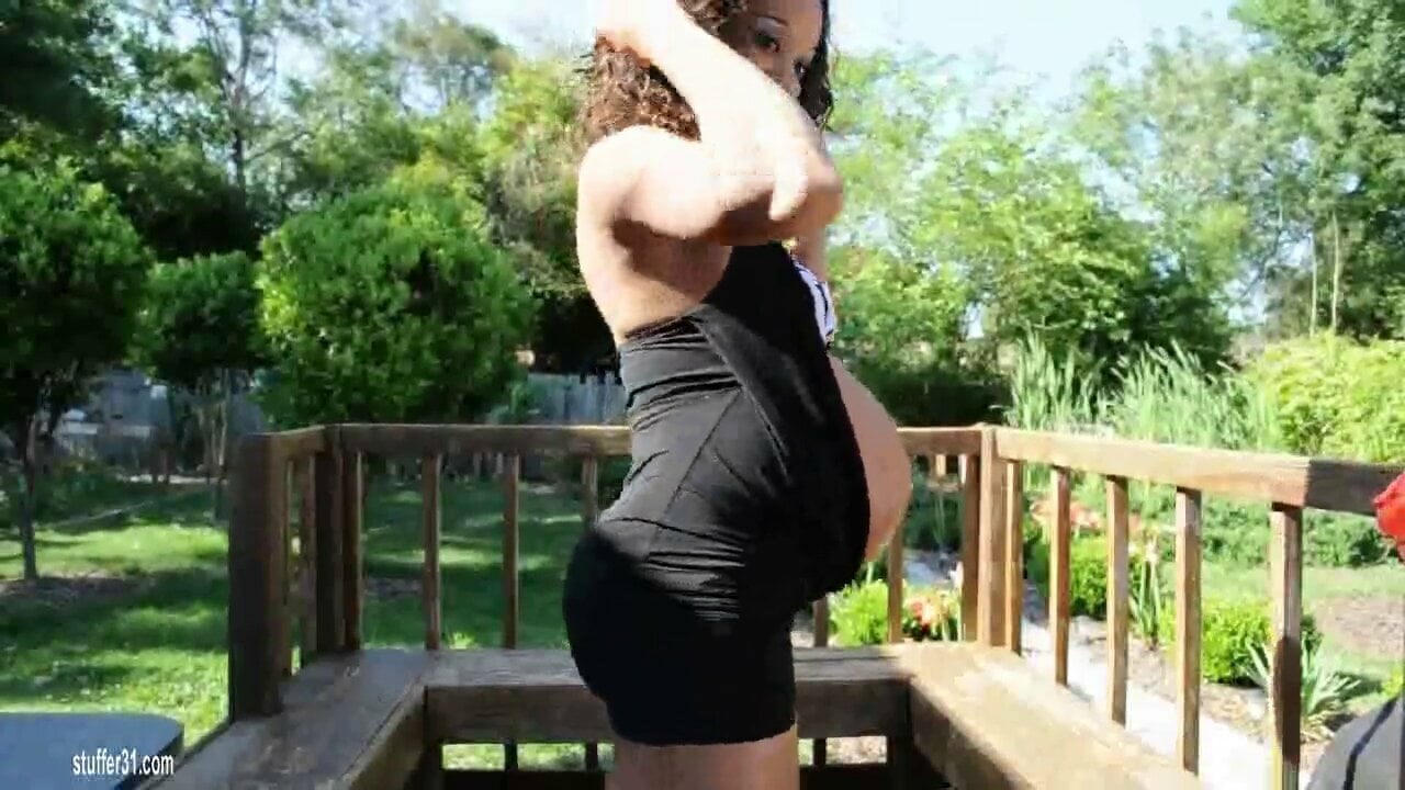 Sexy pregnant dress - порно видео