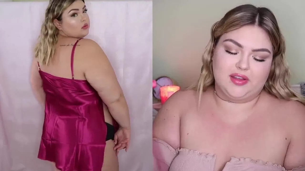 Plus size satin baby doll nighties and black satin panty - порно видео