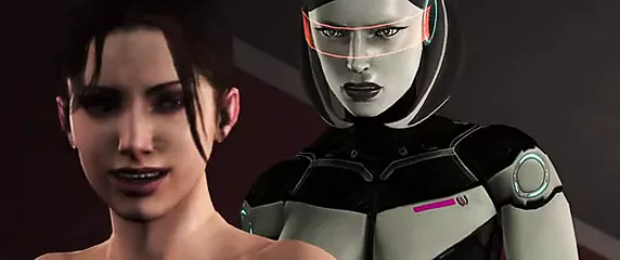 Порно mass effect porn